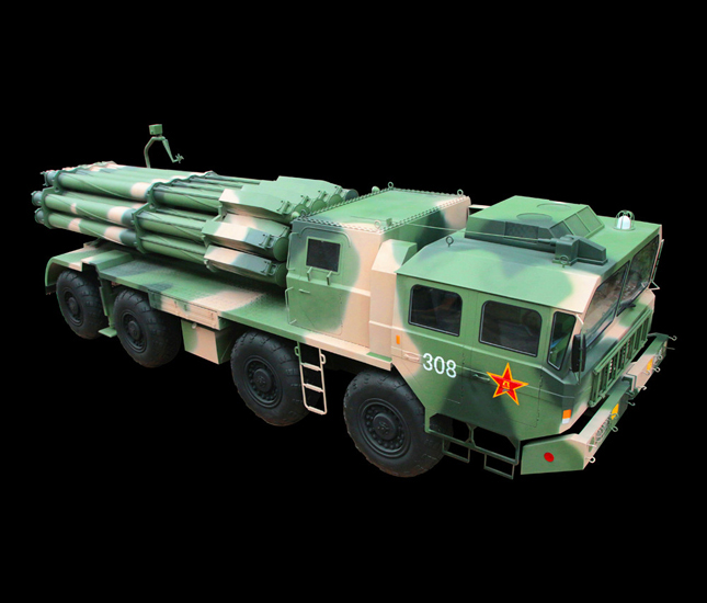 火箭炮模型 軍事模型