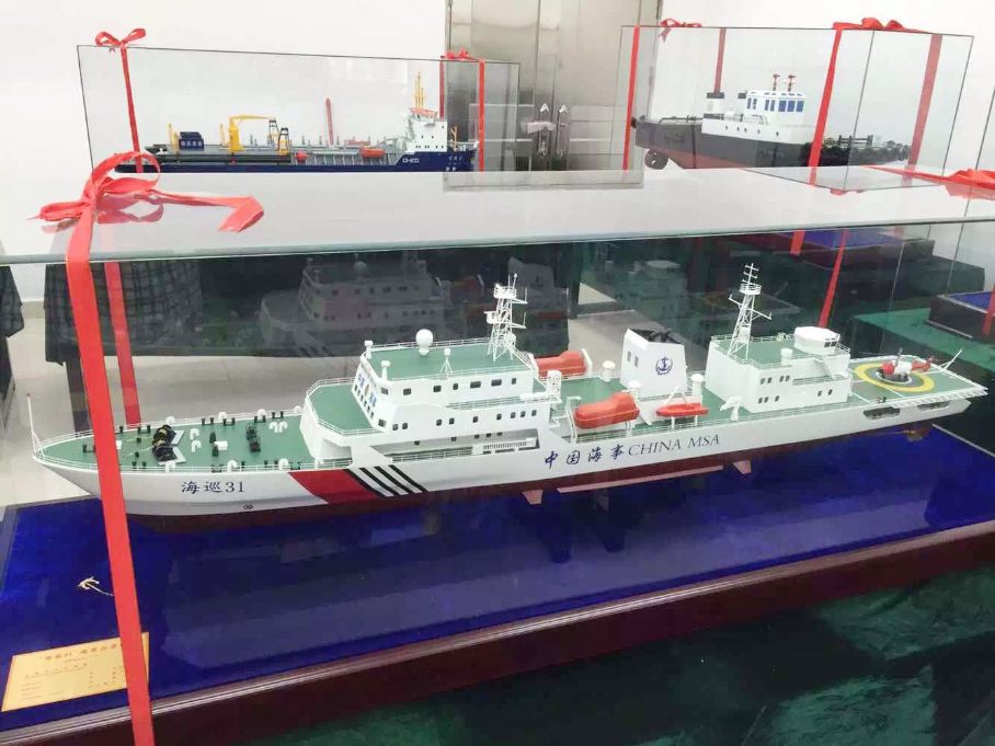 中國海事 海巡31 船模型