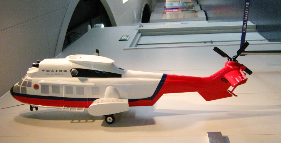 中國海上救援飛機模型